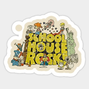 Schoolhouse Rock 70s Sticker